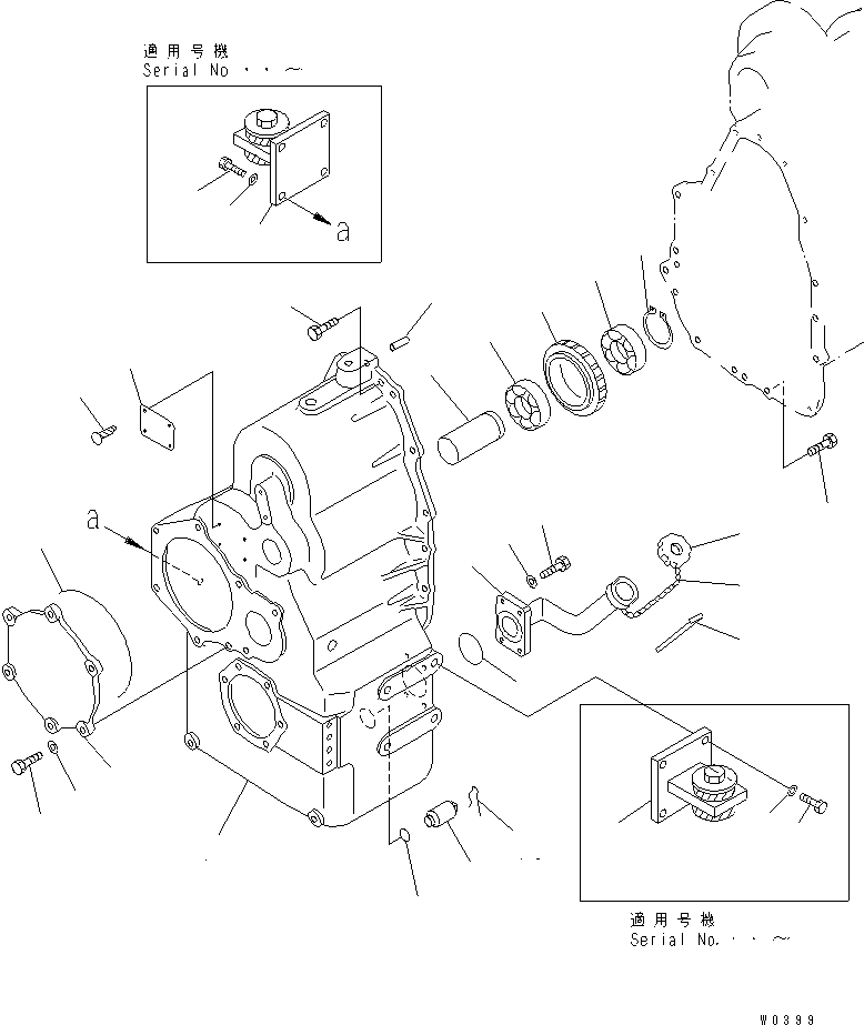 TUBE,FILLER 419-15-14413 KOMATSU