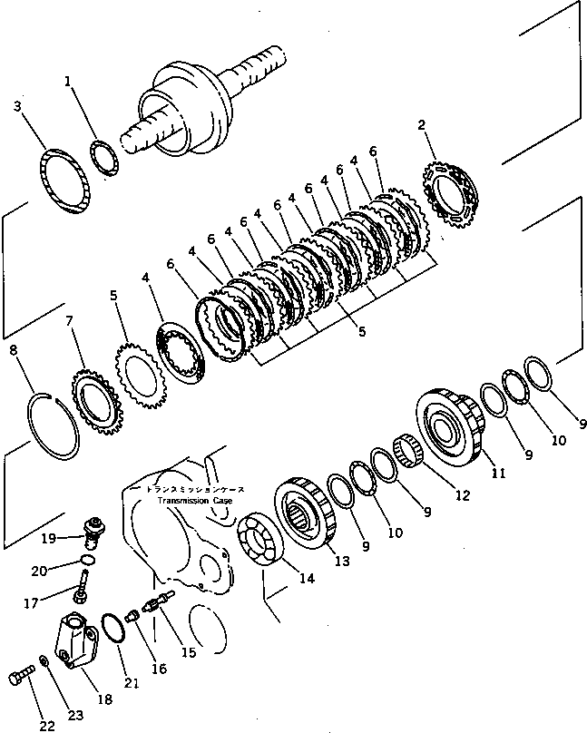 Шестерня \0\417-15-13521 KOMATSU
