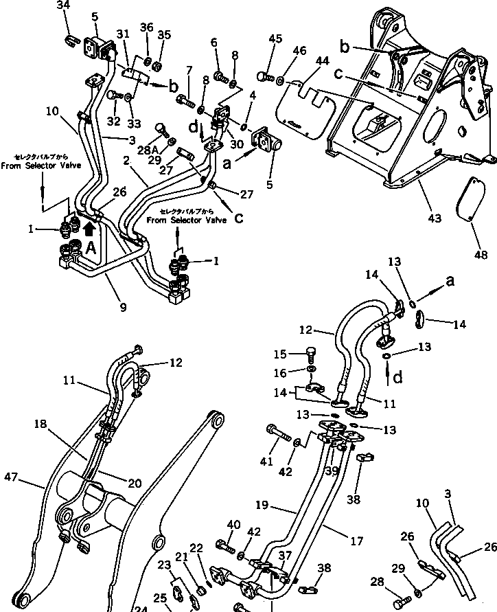 FRAME,FRONT (MODIFIED PART) 418-878-1371 KOMATSU