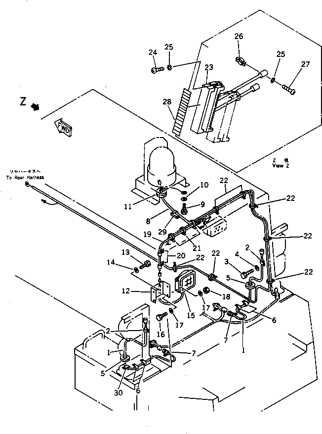 PLATE,FUSE BOX 419-93-11252 KOMATSU