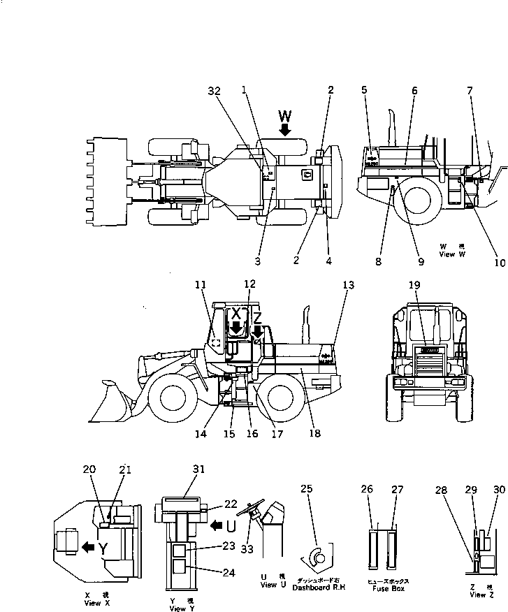 PLATE,MACHINE SPEC. 418-93-11170 KOMATSU