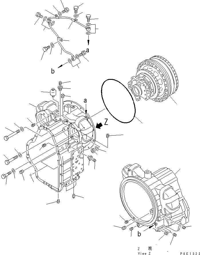 TORQFLOW ASS'Y (714-13-10011) KOMATSU