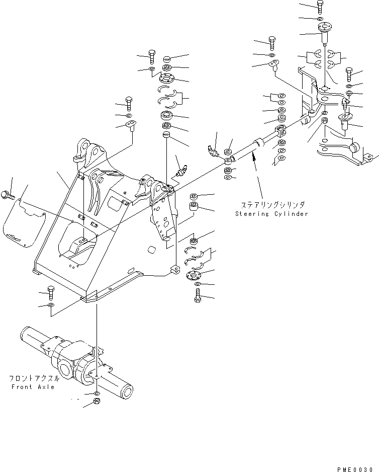 COVER,FRONT (REWORK) 418-V89-2160 KOMATSU
