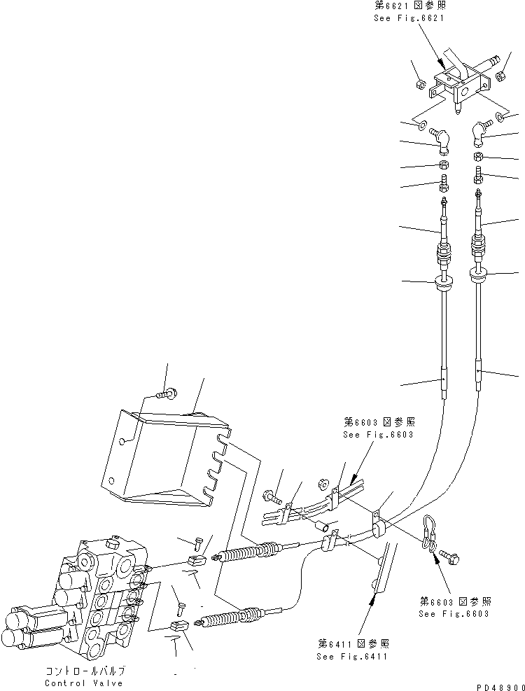 Кабель 418-V88-2320 KOMATSU