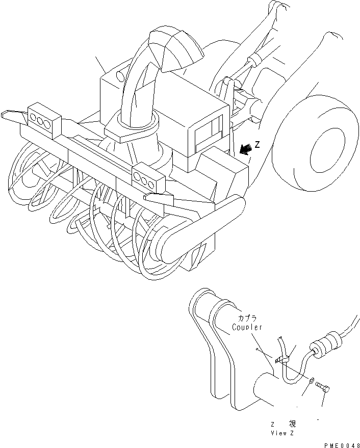 ROTARY ASS'Y,SNOW 418-910-2100 KOMATSU