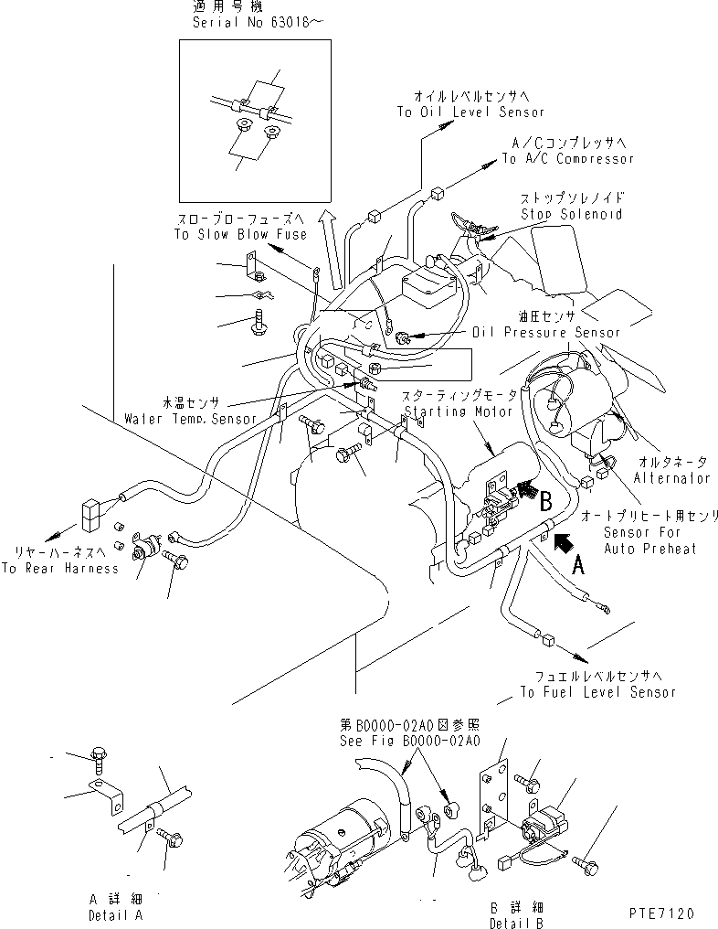 Жгут проводов (\2\418-06-22352) KOMATSU