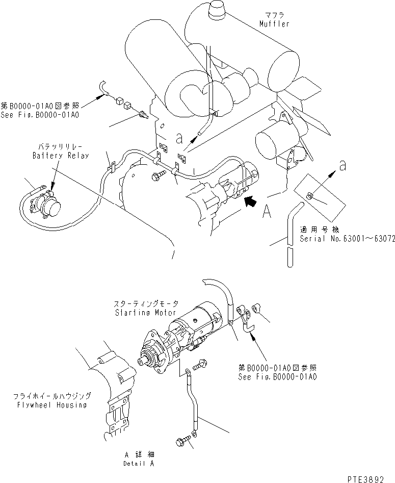 Провод \0\418-06-21110 KOMATSU