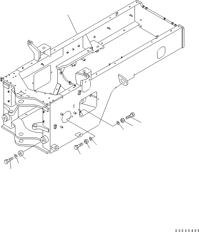 Пластина (сварная) 418-Z97-3330 KOMATSU