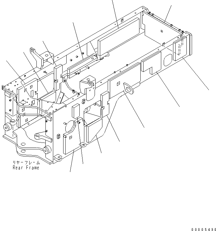 SHEET,R.H. 418-Z97-3440 KOMATSU