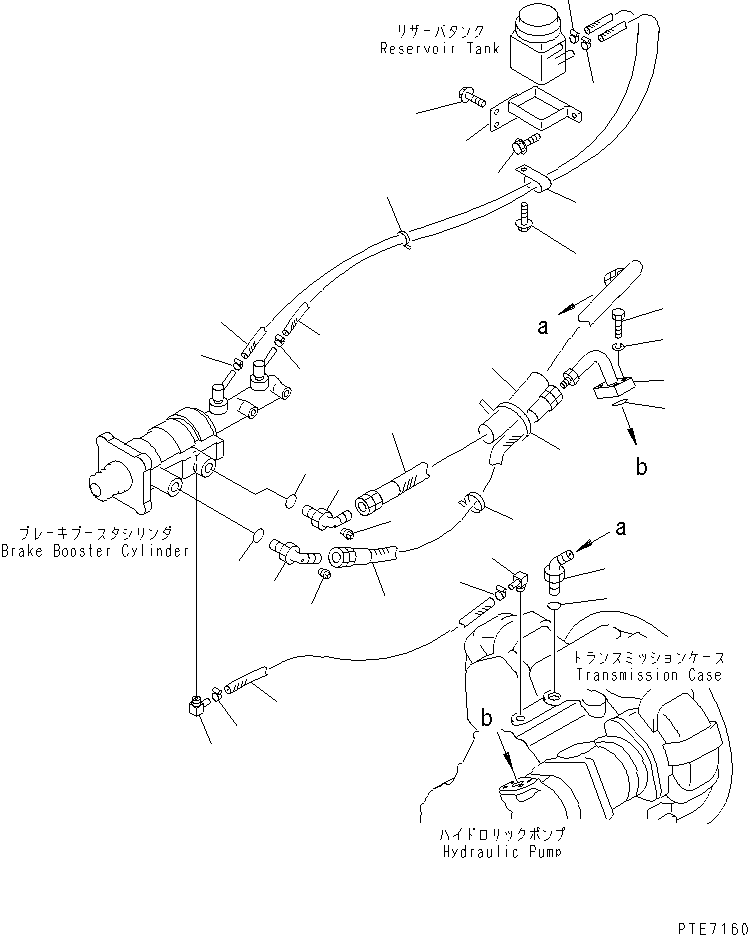 Угольник 07236-10528 KOMATSU
