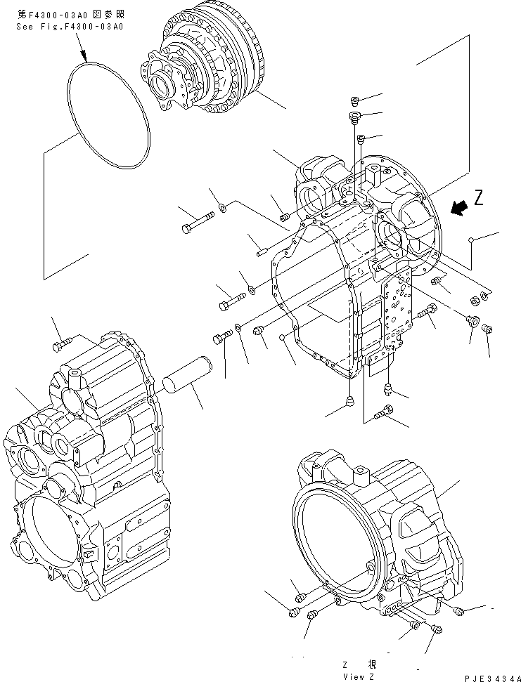 TORQFLOW ASS'Y 714-13-10012 KOMATSU