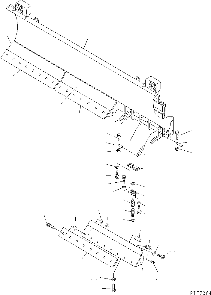 Пластина 418-907-1410 KOMATSU