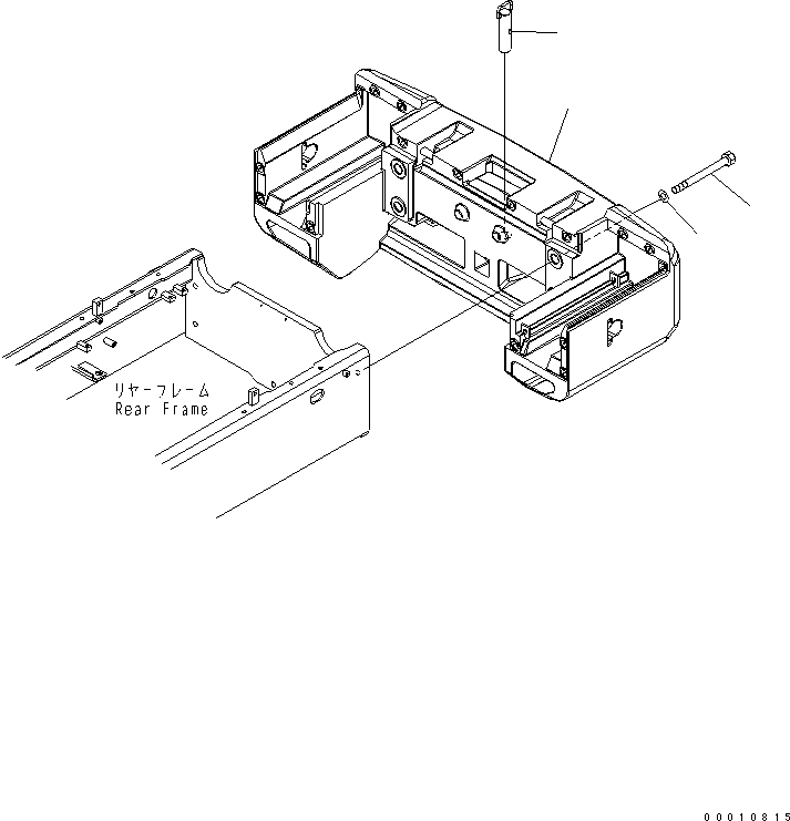 COUNTER WEIGHT 417-46-35111 KOMATSU