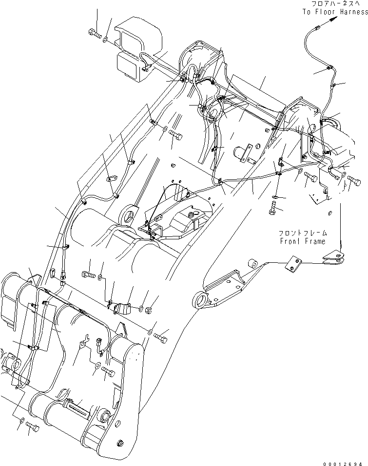 Жгут проводов 417-904-3210 KOMATSU