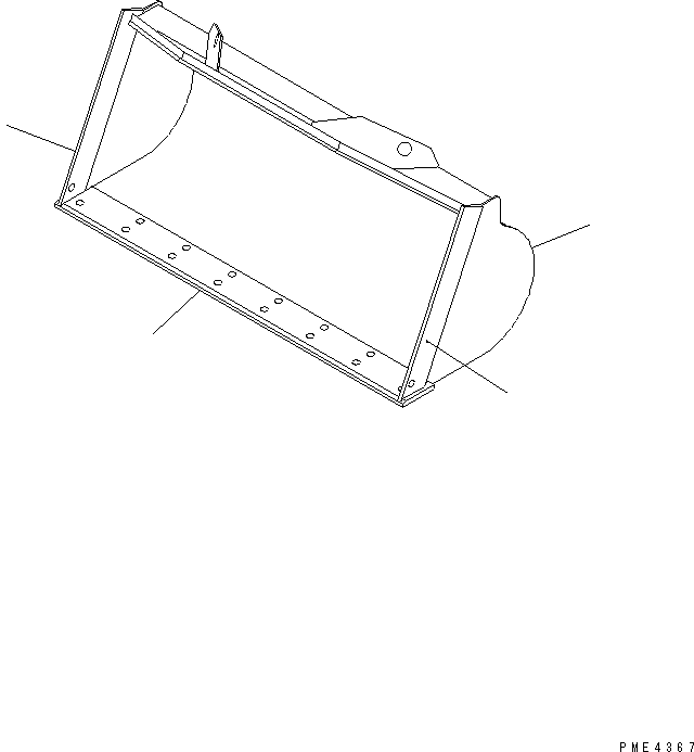 EDGE (WELDED) 418-70-12122 KOMATSU
