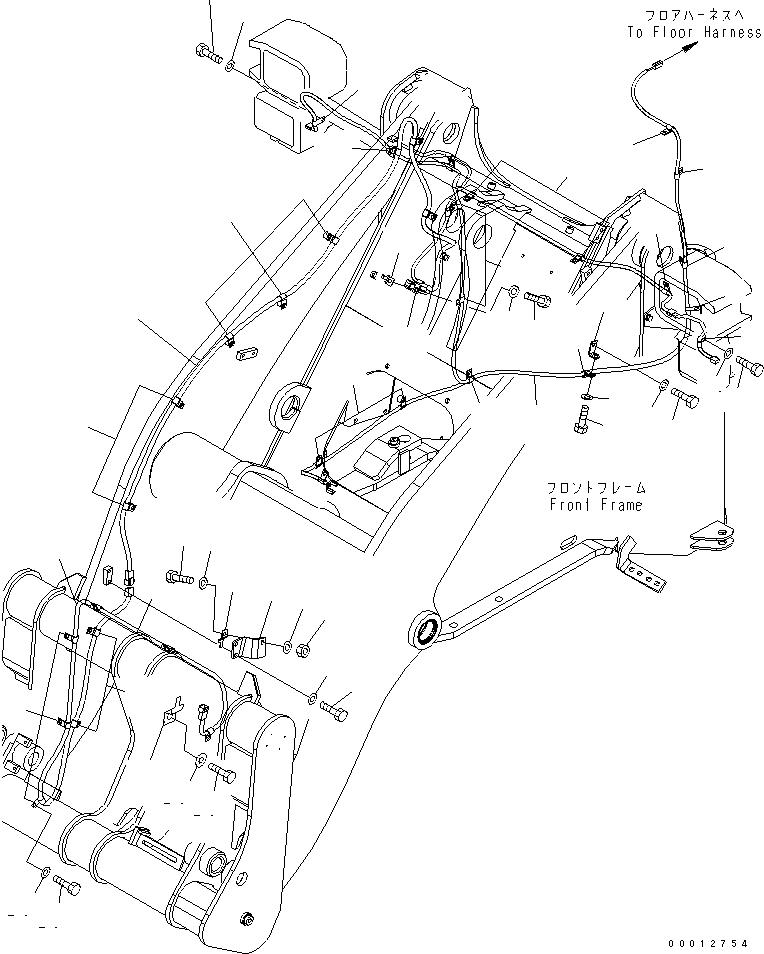 Жгут проводов 418-904-3211 KOMATSU