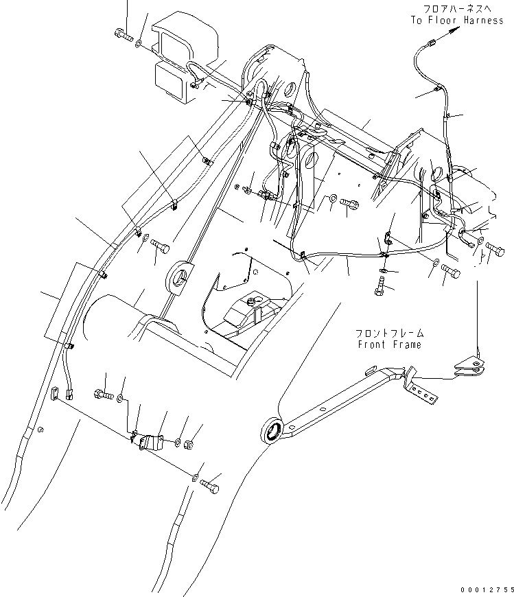 Жгут проводов 418-Z23-3231 KOMATSU