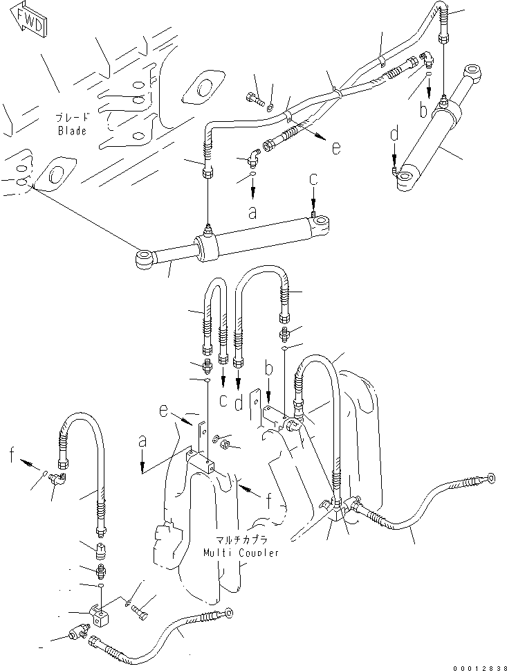BLOCK,R.H. 419-915-1241 KOMATSU