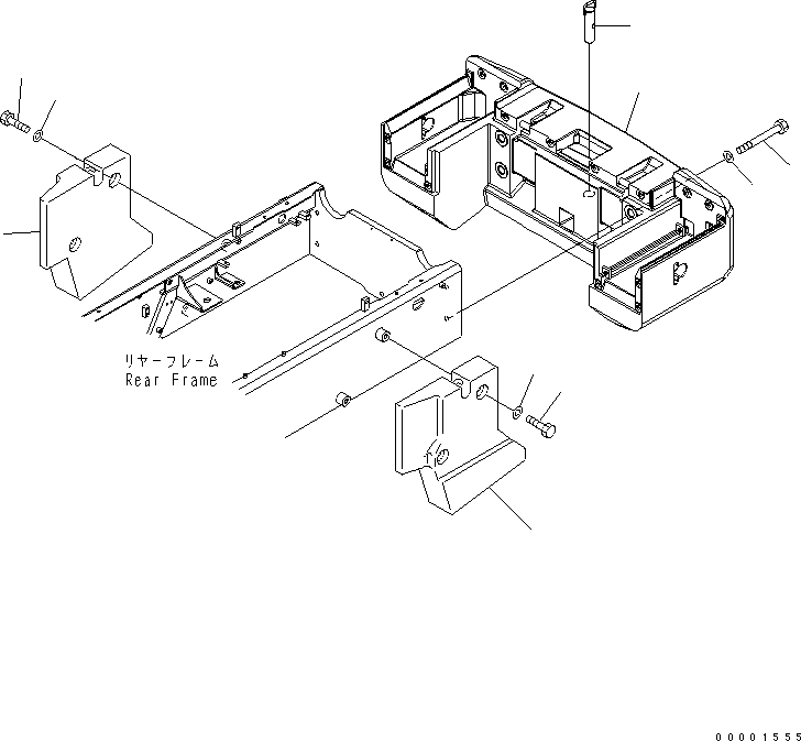 COUNTER WEIGHT 418-975-3141 KOMATSU