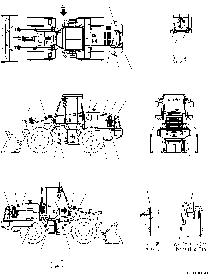 Пластина правая 418-93-22153 KOMATSU