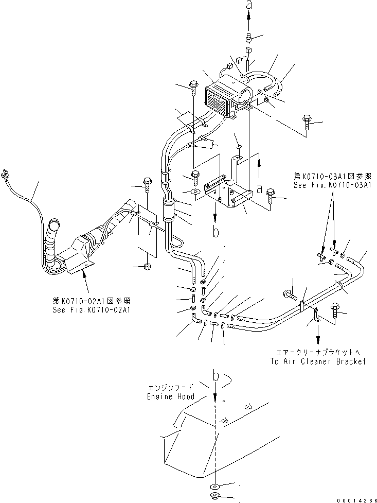 Жгут проводов 362-S65-4141 KOMATSU