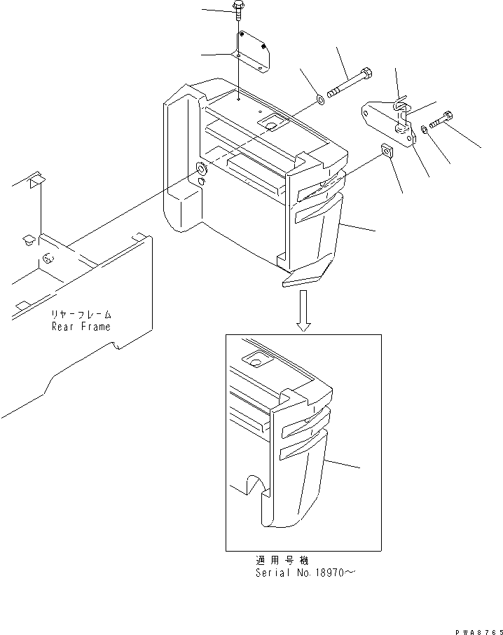 WEIGHT,COUNTER 362-J89-4110 KOMATSU
