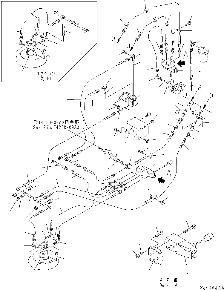 Шланг 07123-20419 KOMATSU