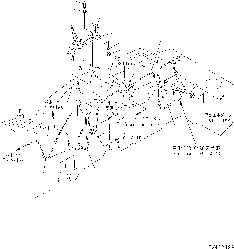 Жгут проводов 363-N90-3370 KOMATSU