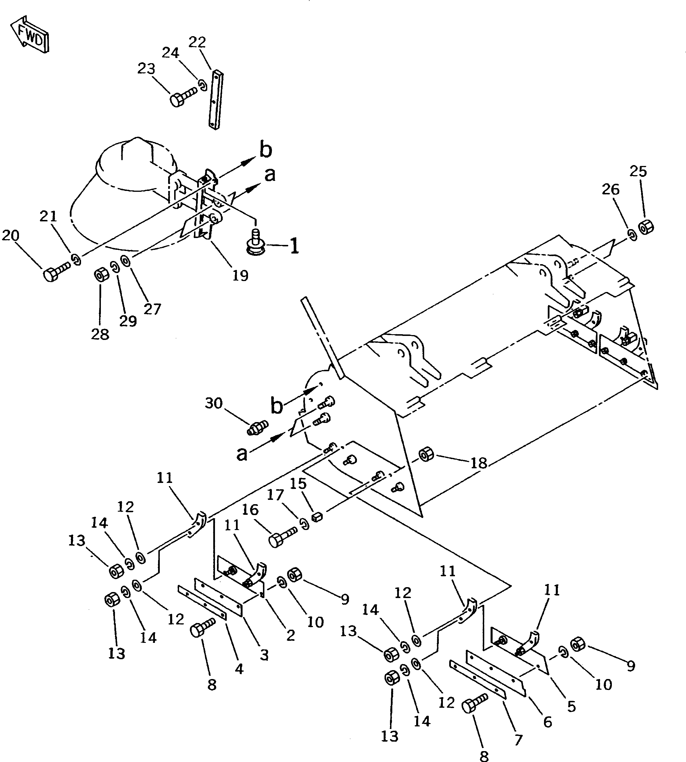 STOPPER,ARM 236-N90-4850 KOMATSU