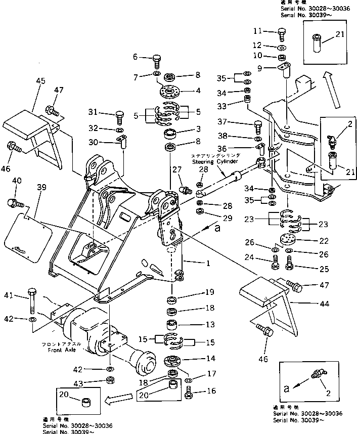 FRAME,FRONT 419-46-11300 KOMATSU