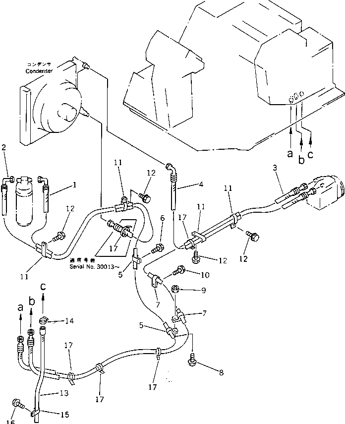 Шланг 419-T46-1150 KOMATSU