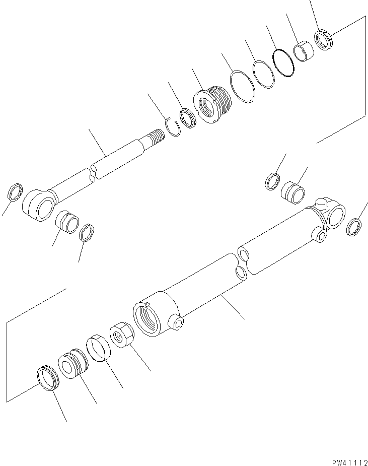 Поршневое кольцо \1\707-44-00000 KOMATSU