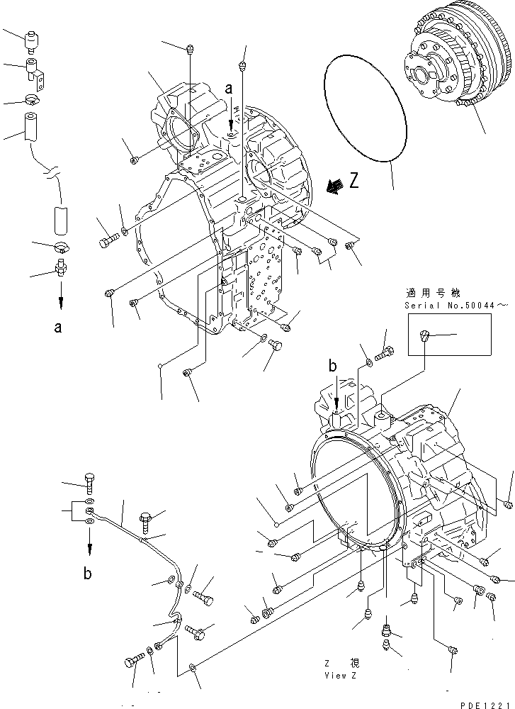 Трансмиссия в сборе (\0\714-16-10030) KOMATSU