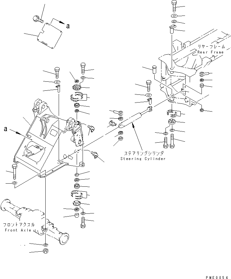 Передняя крышка 419-911-2540 KOMATSU
