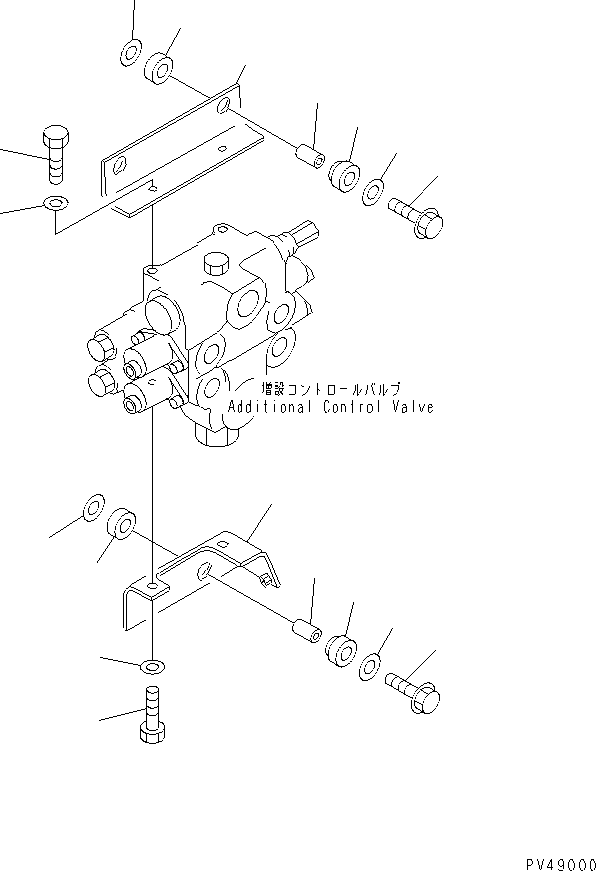 Кронштейн 419-N28-2120 KOMATSU