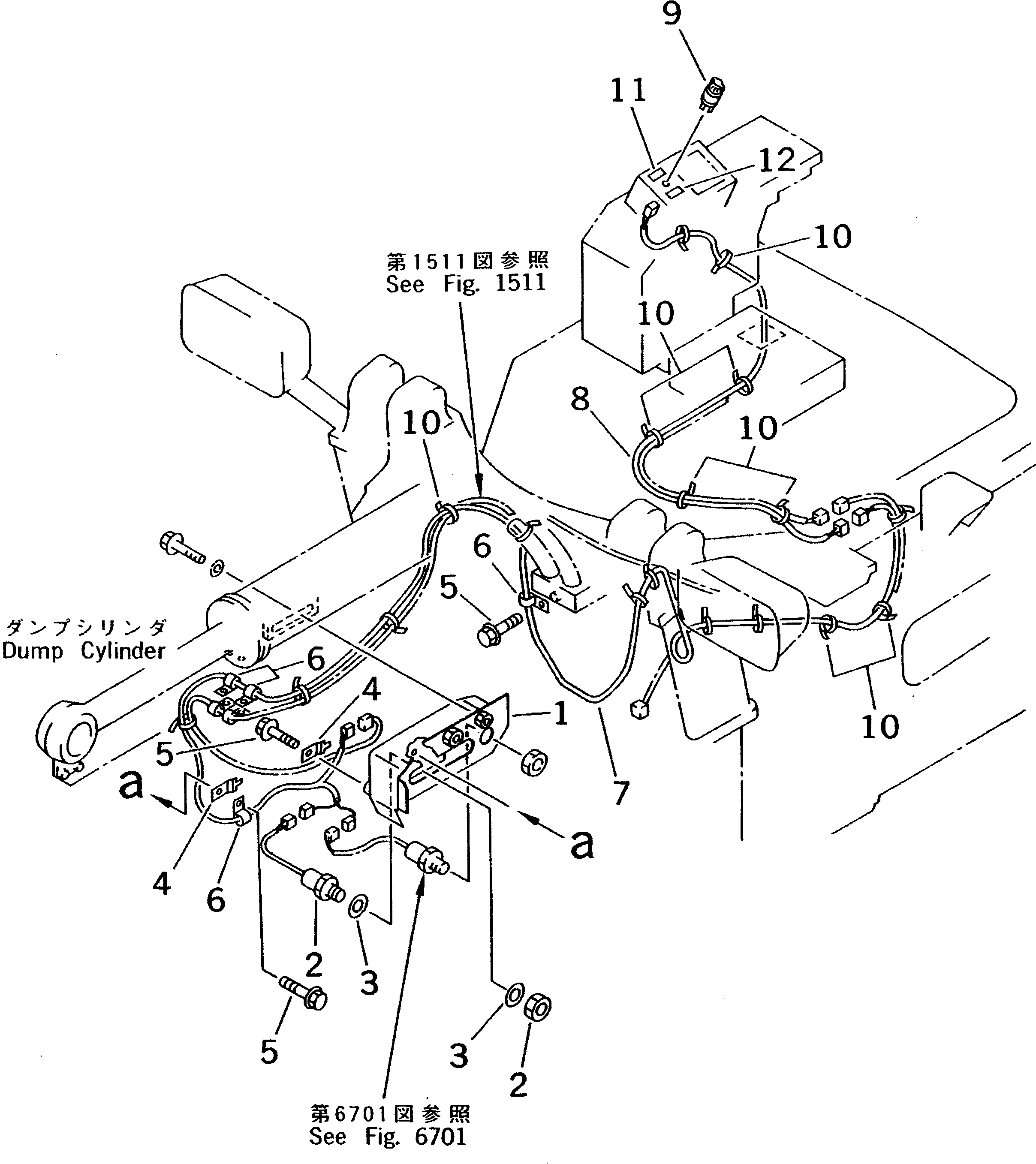 WIRING HARNESS,WORK EQUIPMENT 418-S28-2211 KOMATSU