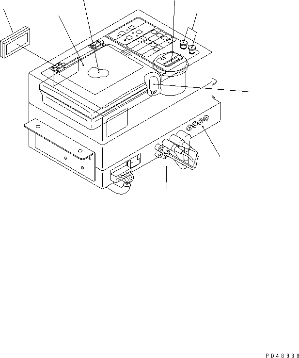 Контроллер 7823-74-2000 KOMATSU
