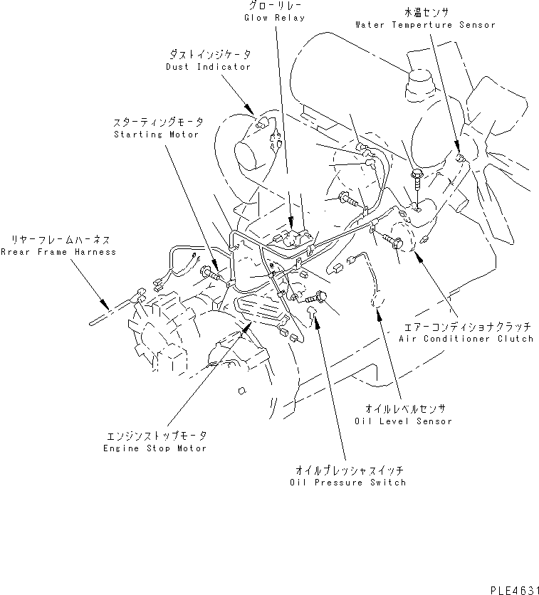 Жгут проводов 423-06-22192 KOMATSU
