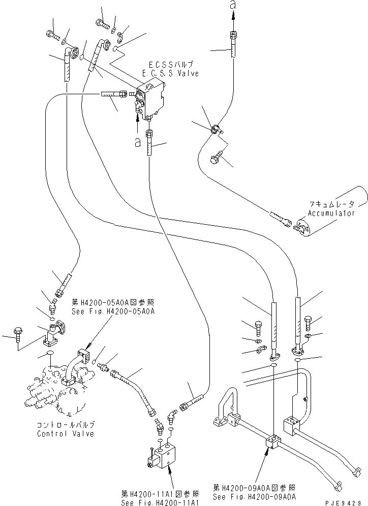 Шланг 419-62-24160 KOMATSU