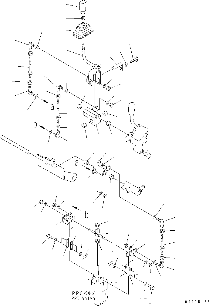 LEVER,ATTACHMENT 419-S35-2430 KOMATSU