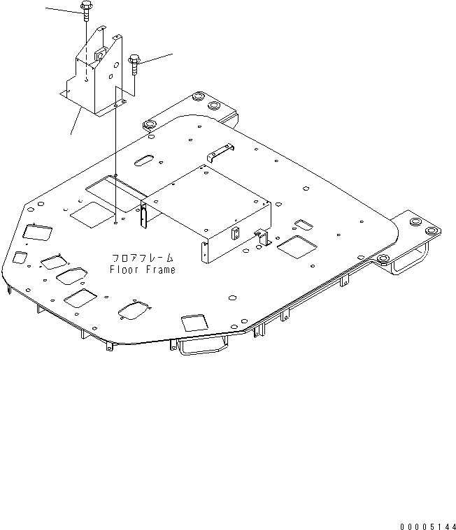 Коробка 419-V89-2270 KOMATSU