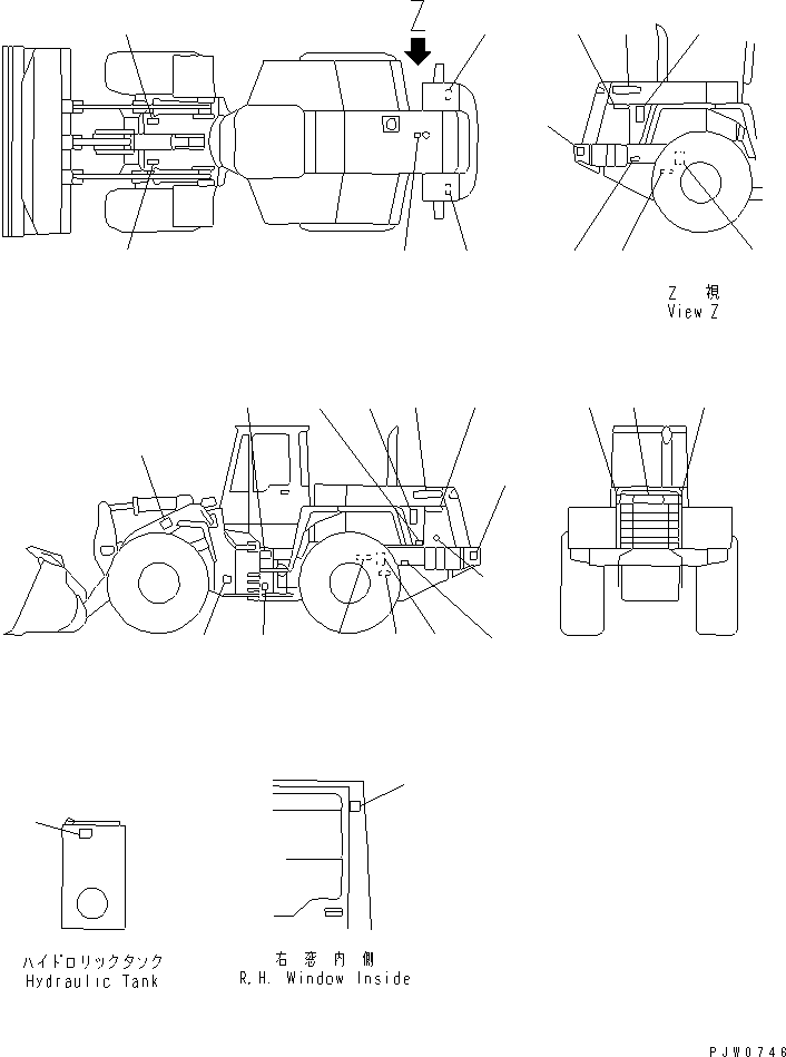 CHART¤ OIL Z080001A0 419-93-21133 KOMATSU