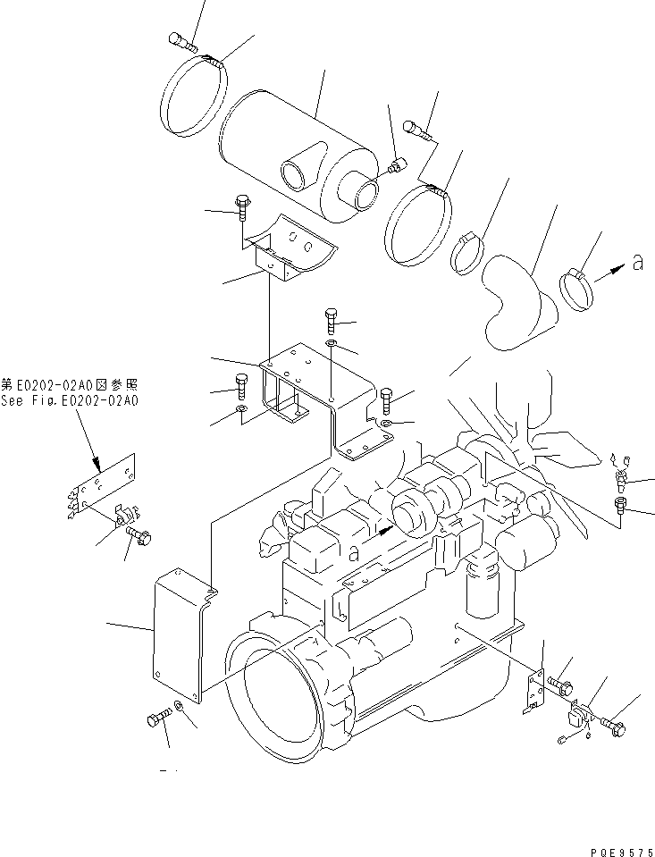 Кронштейн 419-Z21-2160 KOMATSU