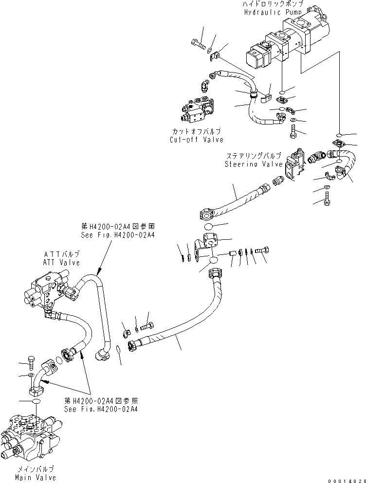 Шланг 419-V88-3370 KOMATSU