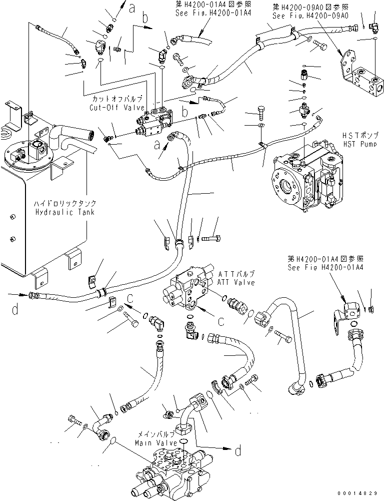 Трубка 419-V88-3151 KOMATSU