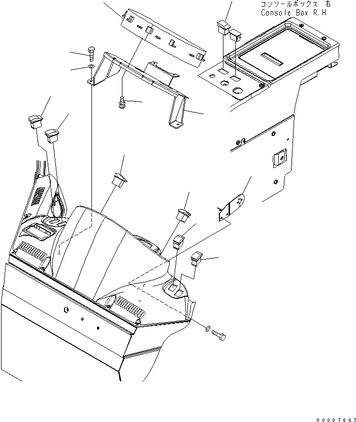 MONITOR,MAIN 7823-30-5102 KOMATSU