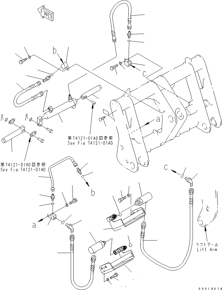 Кронштейн левый 423-879-3330 KOMATSU
