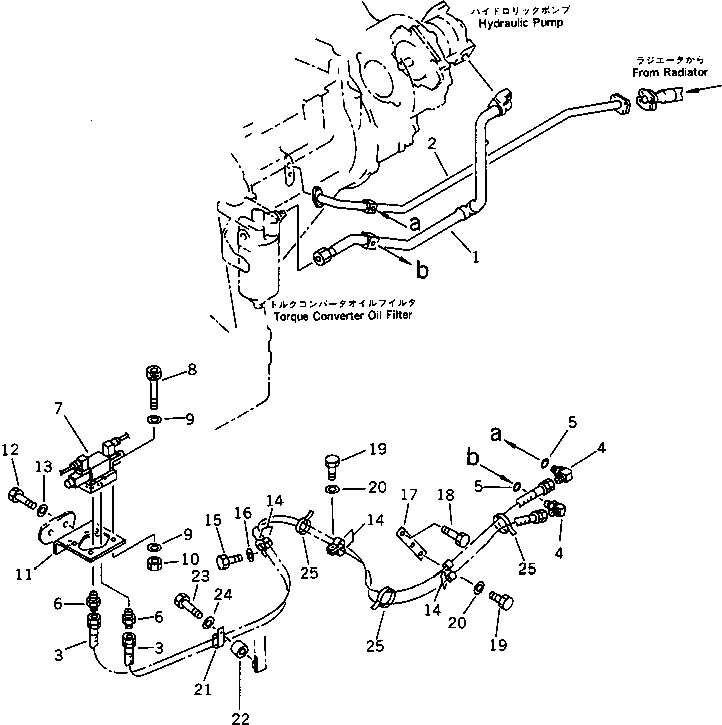 FRAME¤ REAR,(MODIFIED PART) (NOT SHOWN) 423-879-1710 KOMATSU