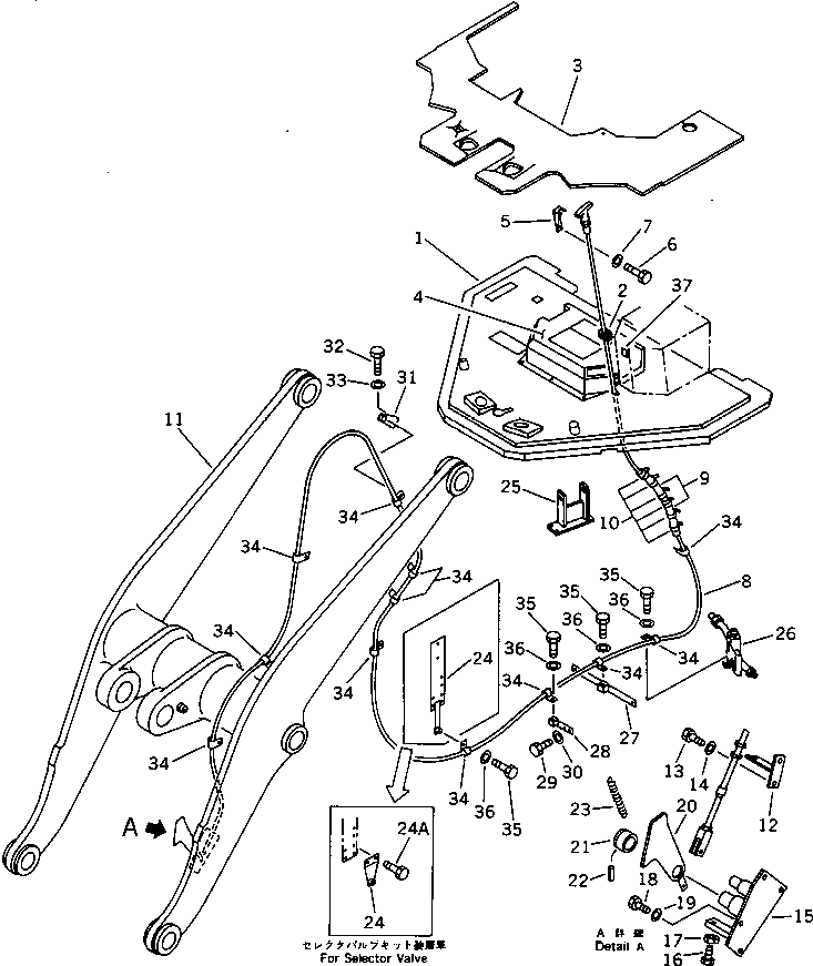 MAT,FLOOR (MODIFIED PART) 423-844-1560 KOMATSU