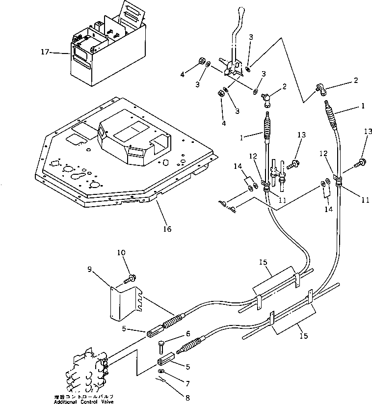 BOX,(MODIFIED PART) 423-V89-1260 KOMATSU